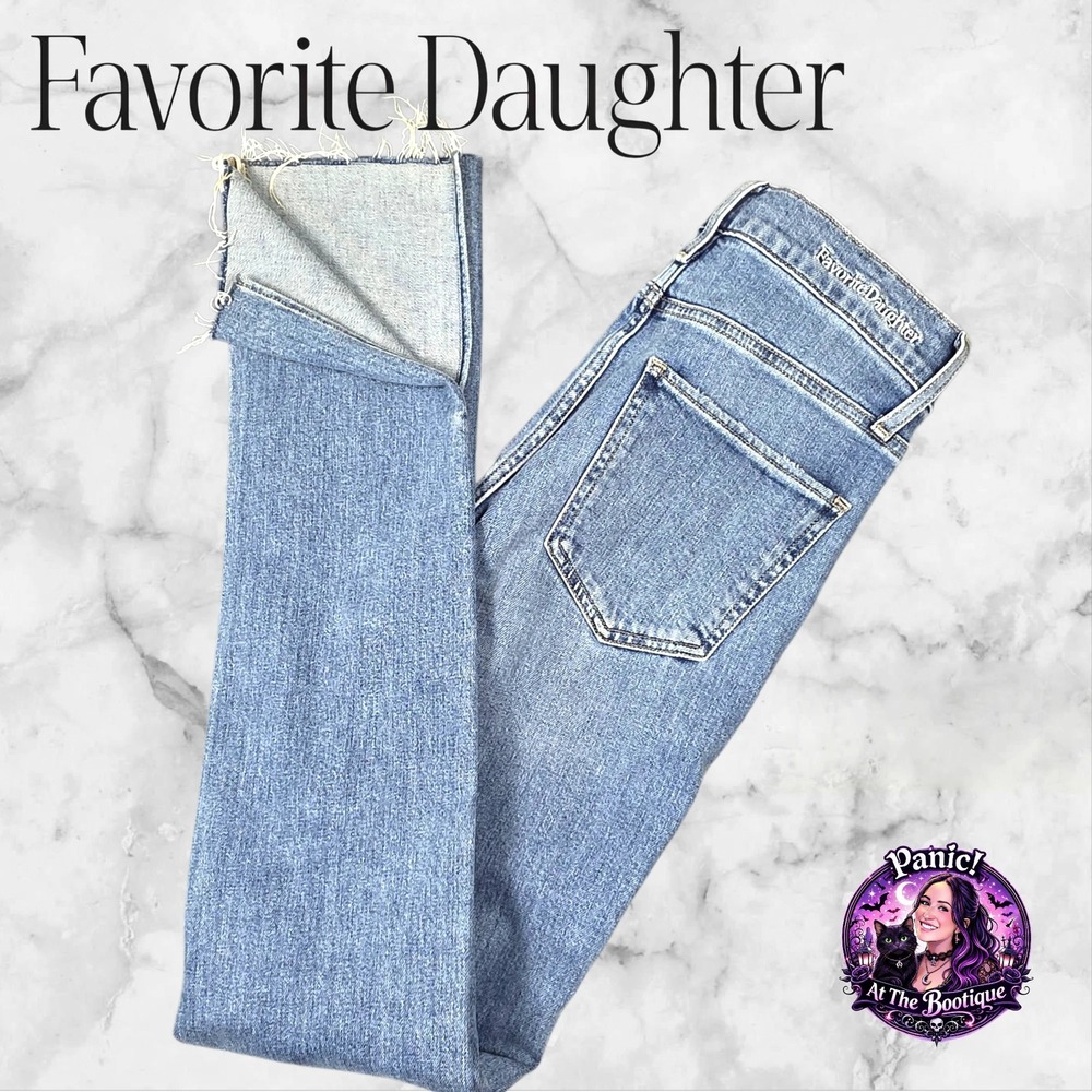 Favorite Daughter Valentina Tower Jeans Women 27 Tall Super High Rise Cigarette